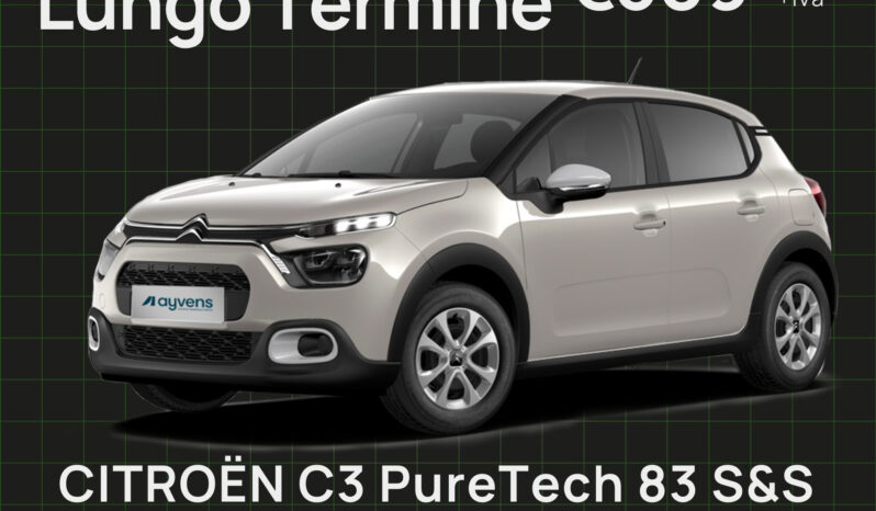 CITROËN C3 PureTech 83 S&S YOU Neo patentati – 60 Mesi | 10000 Km/Anno |