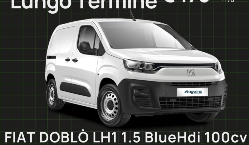 FIAT DOBLÒ LH1 1.5 BlueHdi 100cv MT6 – 60 Mesi | 10000 Km/Anno