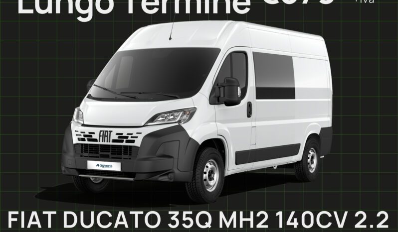 FIAT DUCATO 35Q MH2 140CV 2.2 Multijet 3 E6E – 60 Mesi | 10000 Km/Anno